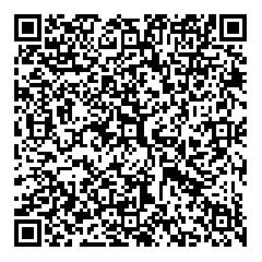 顔の向きがちょっと傾いてるQRコード